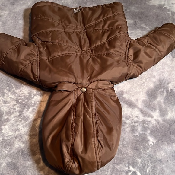 🥳 Host Pick 🥳 - Timberland Kids Parks Snap Front Removable Hood Jacket size 12M - Picture 13 of 16